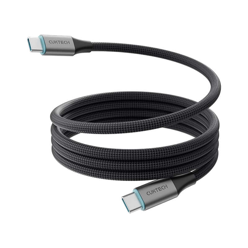 สายชาร์จเร็ว CUKTECH รุ่น CMC615 USB-C to USB-C 6A 240W ยาว 1.5 เมตร สีดำ ( รองรับชาร์จเร็ว PD3.1 )